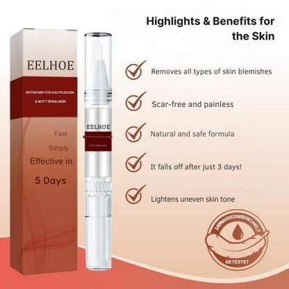 Skin Tag and Wart Remover Pen with Precision Brush Tip