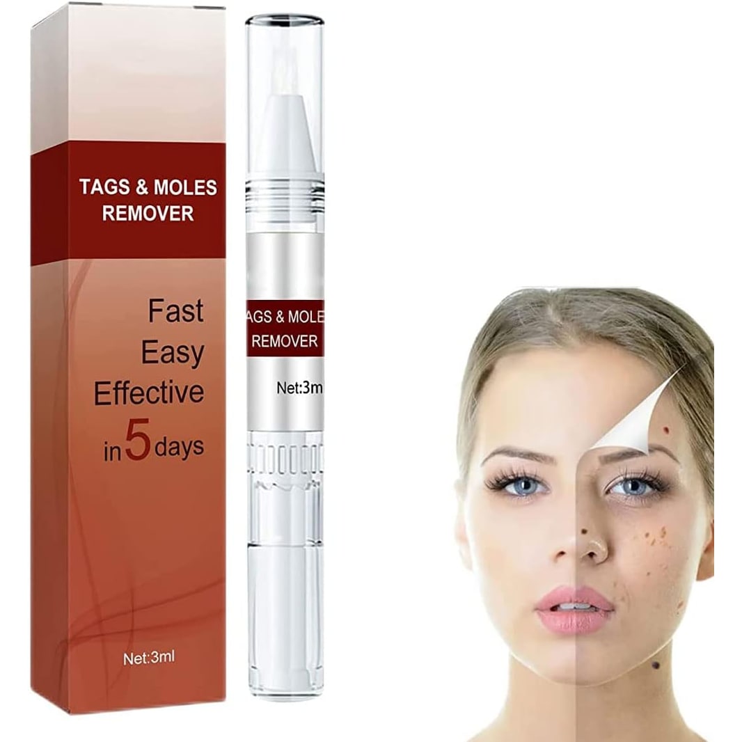 Skin Tag and Wart Remover Pen with Precision Brush Tip
