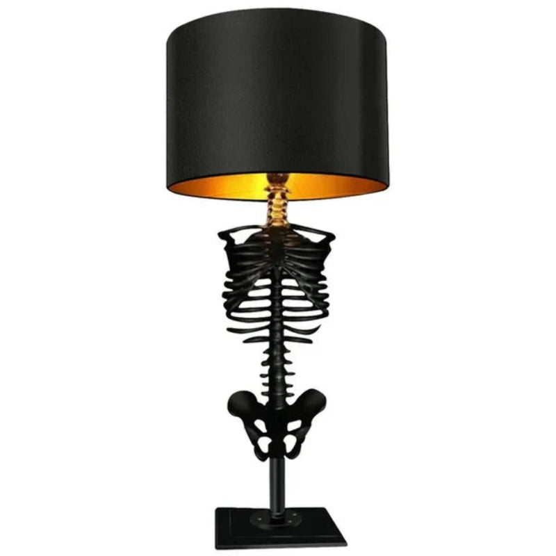 Skull Table Lamp Skeleton Decorative Desk Lamp Gothic Night Light Home Decor