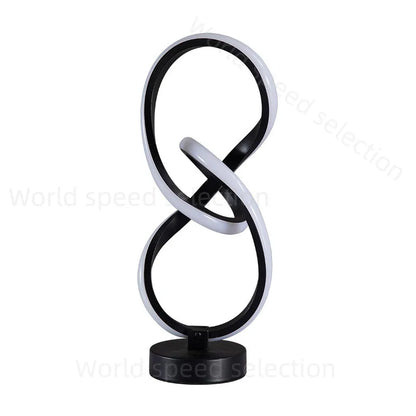 Slim Dimmable Table Lamp with Adjustable Brightness and Ambient Glow Lighting