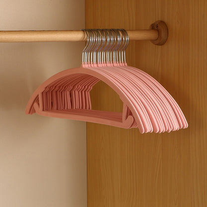 Slim Non Slip Clothes Hangers 10 Piece Space Saving Closet Organiser