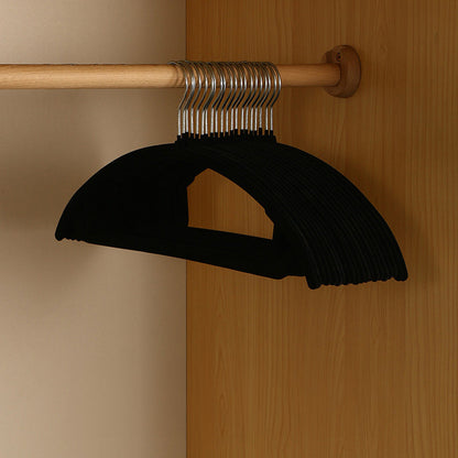 Slim Non Slip Clothes Hangers 10 Piece Space Saving Closet Organiser