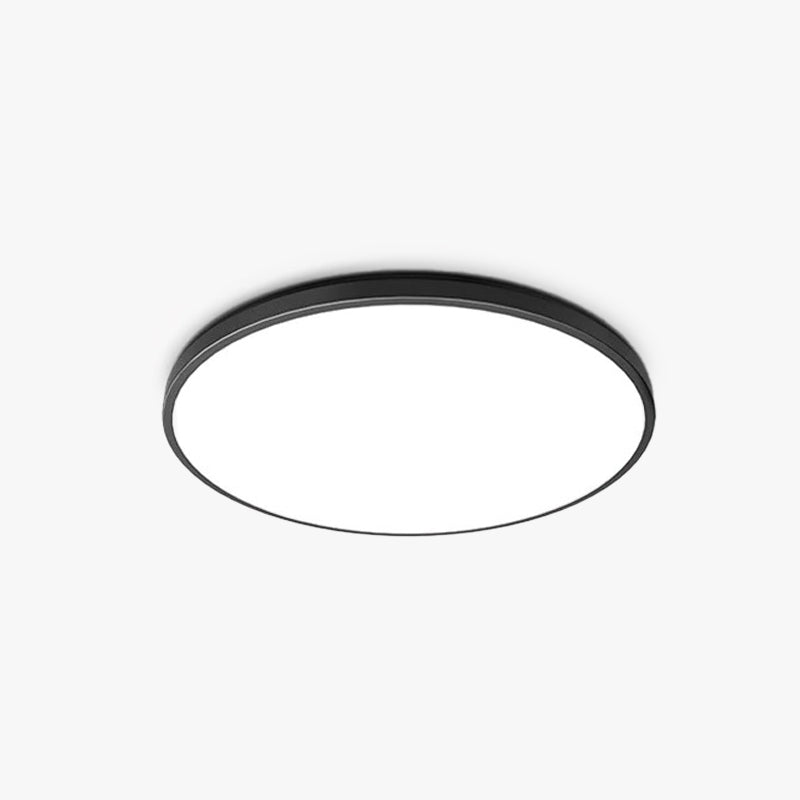 Slim Round LED Ceiling Light Flush Mount for Bathroom Balcony Indoor Spaces