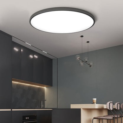 Slim Round LED Ceiling Light Flush Mount for Bathroom Balcony Indoor Spaces