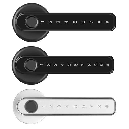 Smart Fingerprint Door Knob Keyless Entry Lock Touchscreen Security