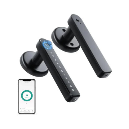 Smart Fingerprint Door Knob Keyless Entry Lock Touchscreen Security