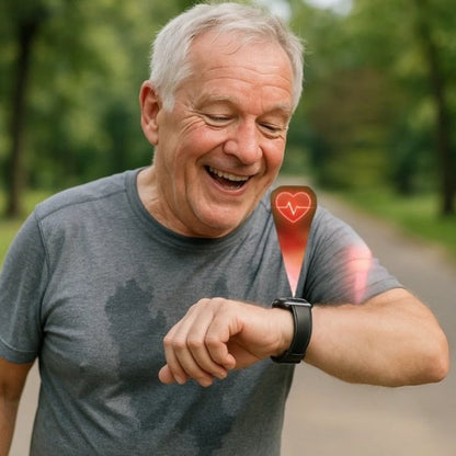 Smart Fitness Watch with SOS Alert Heart Rate Monitor Activity and Sleep Tracker