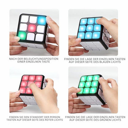 Smart Rubiks Cube Puzzle Game Interactive Brain Teaser Toy for Kids and Adults