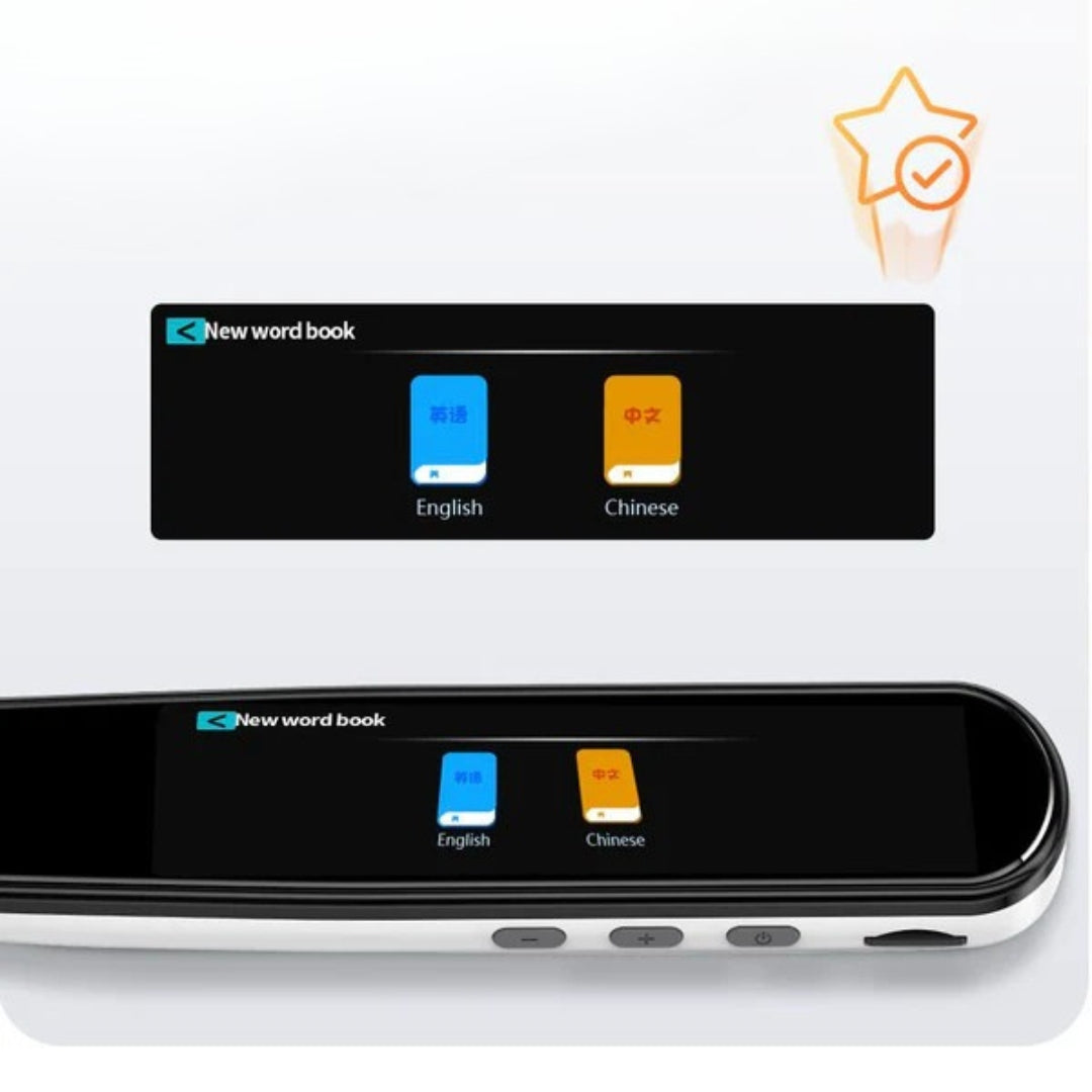 Smart Translation Pen Real Time Language Translator Scanner with Voice and Text Translation