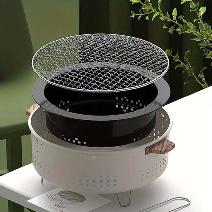 Smokeless Electric Grill Compact Indoor Outdoor BBQ Grill Portable