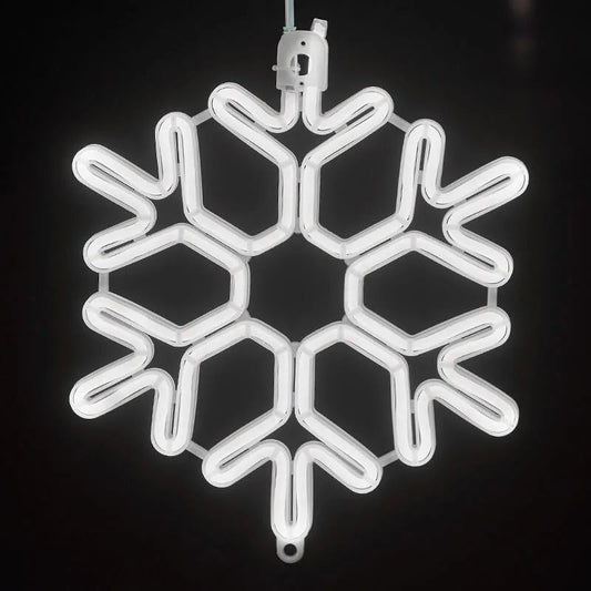 Snowflake LED String Lights Soft Glow Decorative Lights for Indoor and Outdoor Decor