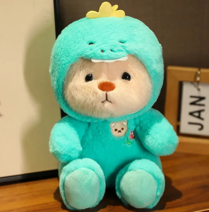 Soft Comfort Teddy Bear Plush Emotional Support Toy for Stress Relief and Comfort