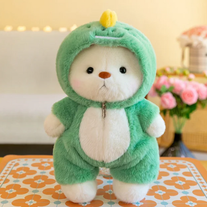 Soft Comfort Teddy Bear Plush Emotional Support Toy for Stress Relief and Comfort