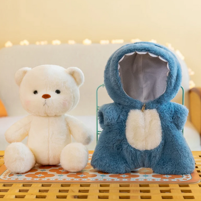 Soft Comfort Teddy Bear Plush Emotional Support Toy for Stress Relief and Comfort