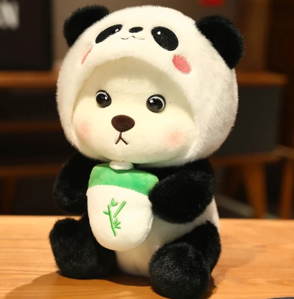 Soft Comfort Teddy Bear Plush Emotional Support Toy for Stress Relief and Comfort