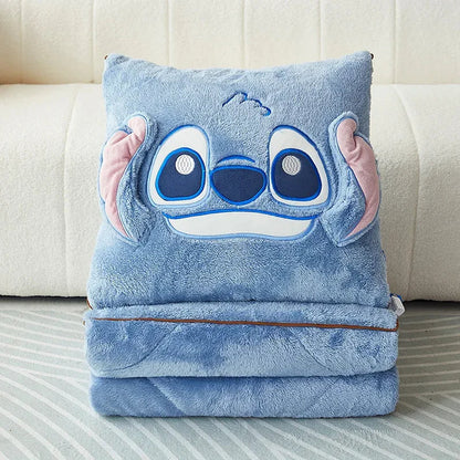 Soft Fleece Blanket and Pillow Set Cozy Throw Blanket Set for Sofa Bed Comfort and Home Decor
