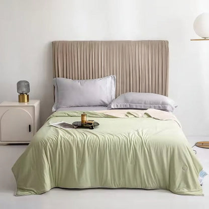 Coperta refrigerante morbida e leggera in tessuto traspirante che assorbe l'umidità