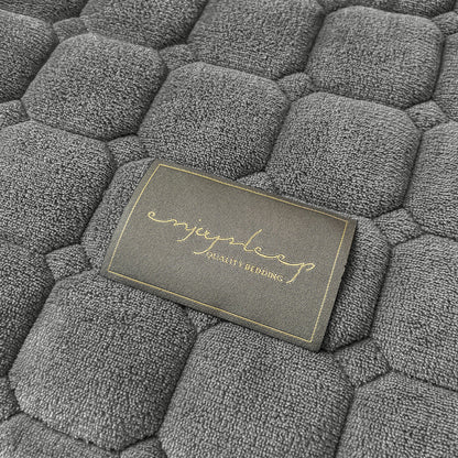 Soft Modern Textured Throw Blanket Square Pattern Plush Home Cover