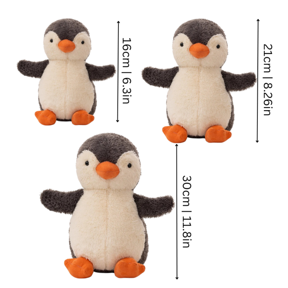 Soft Penguin Plush Toy for Cuddling and Sleep