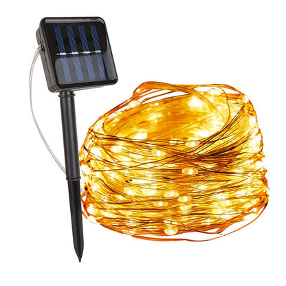 Solar Fairy String Lights Weather Resistant LED Garden Party Decoration