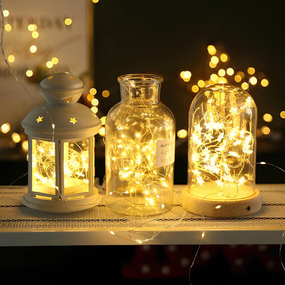 Solar Fairy String Lights Weather Resistant LED Garden Party Decoration