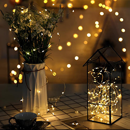 Solar Fairy String Lights Weather Resistant LED Garden Party Decoration