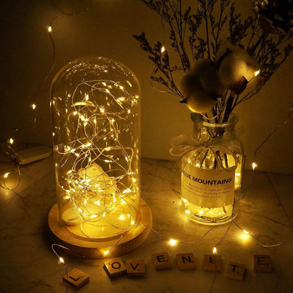 Solar Fairy String Lights Weather Resistant LED Garden Party Decoration