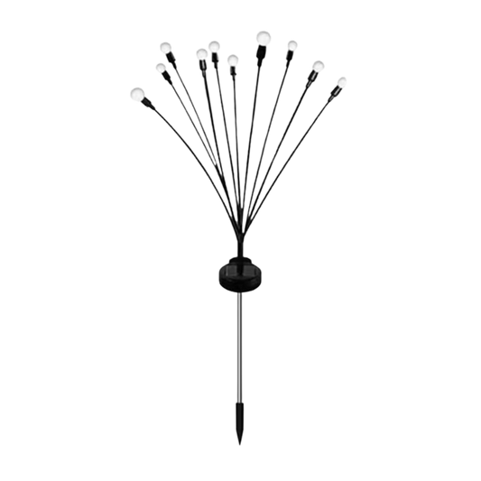Solar Firefly Garden Lights Outdoor Waterproof Solar Pathway Lights with Automatic Sensor for Garden Patio Yard