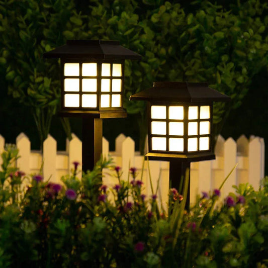 Solar Garden Lights Outdoor Waterproof Energy Efficient Pathway Lighting