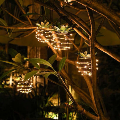 Solar Hanging Outdoor Lantern Waterproof Garden Patio Solar Light