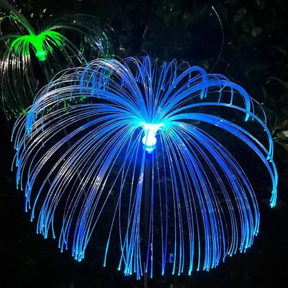 Solar LED Firework String Lights Waterproof Garden Decorative Lights for Patio Pathway Outdoor Decor