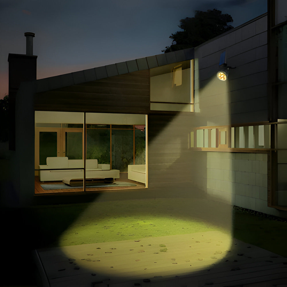 Solar LED Garden Spotlight 2 in 1 Waterproof Outdoor Landscape Path Yard Wall Light 3000K Warm White