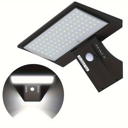 Solar LED Outdoor Floodlight Motion Sensor Wireless Waterproof Security Light
