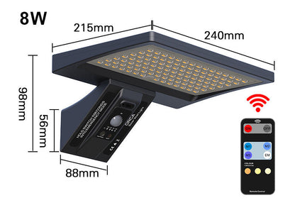 Solar LED Outdoor Light Motion Sensor Automatic Shut Off