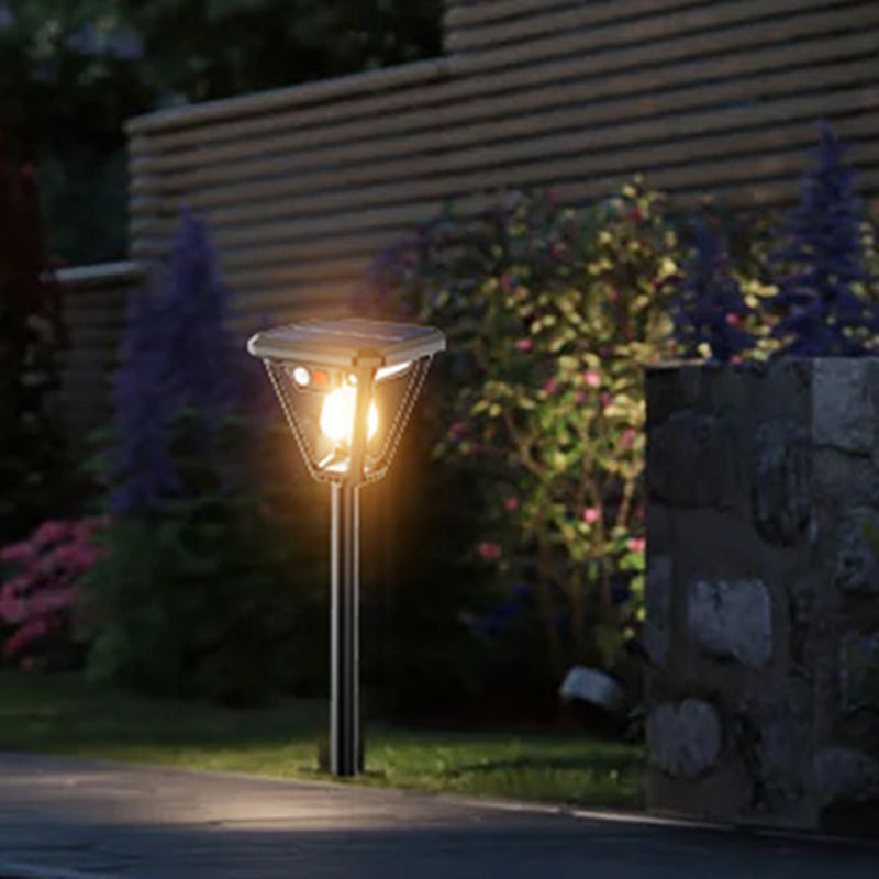 Solar Motion Sensor Garden Light Waterproof Outdoor Pathway Lamp