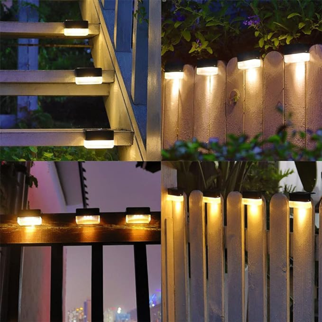 Solar Outdoor Security Lights Waterproof 1000 Lumen LED Garden Wall Lights