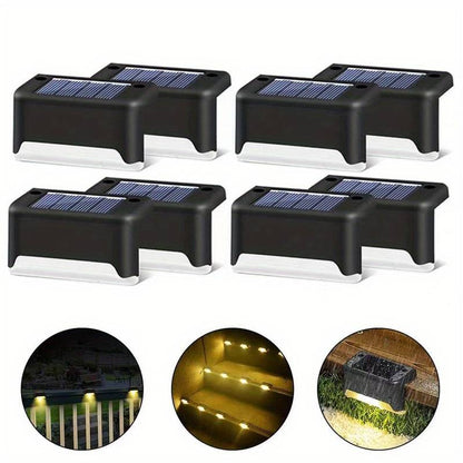 Solar Powered Wall Light Automatic Wireless Outdoor Garden Fence Patio Lighting