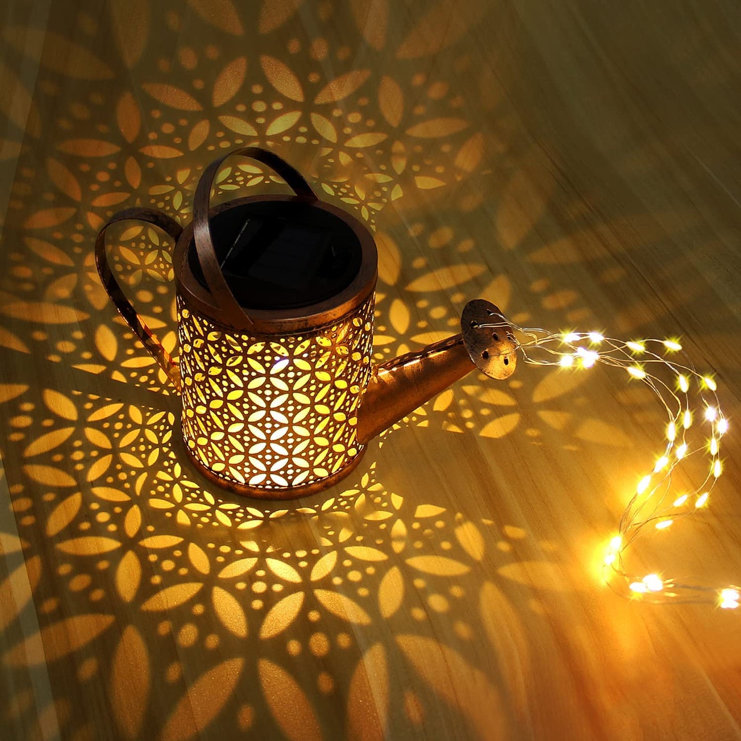 Solar Watering Can Garden Light LED Outdoor Decorative Solar Garden Lamp