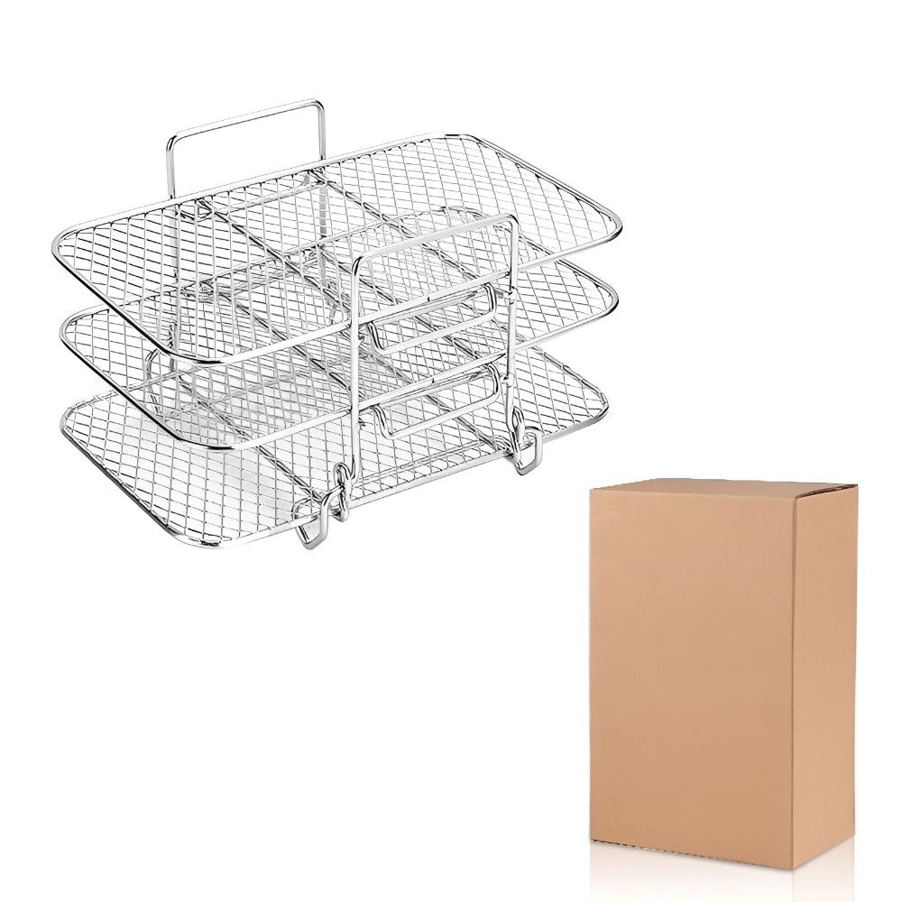 Stackable Stainless Steel Air Fryer Cooking Rack