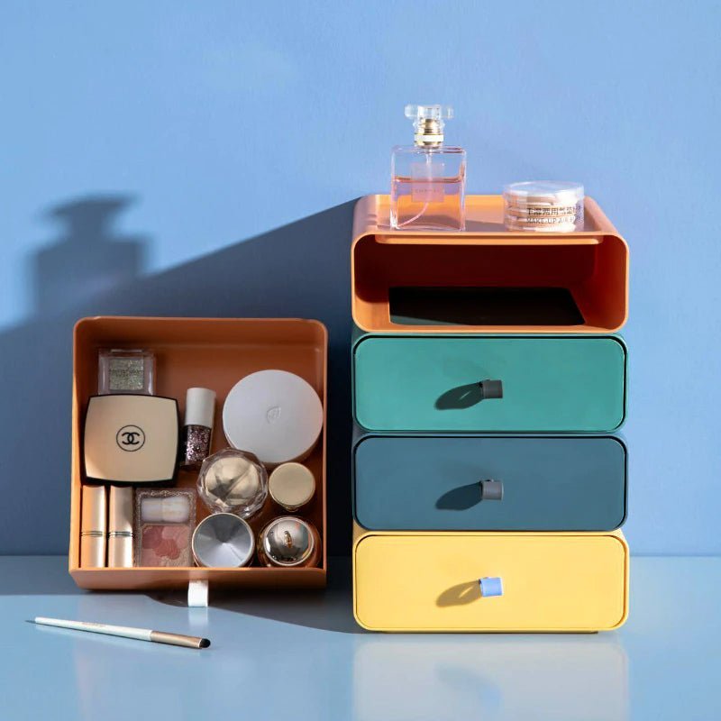 Stackable Storage Organizer Box Modern Storage Bins for Home Closet Office Organization