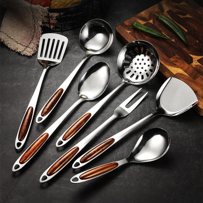 Stainless Steel Kitchen Utensil Set for Daily Cooking