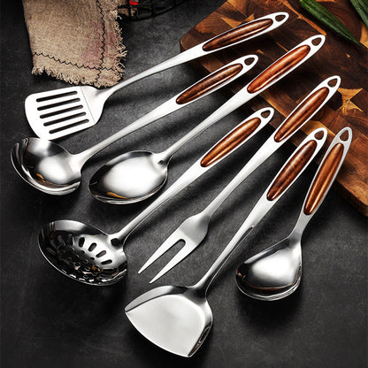 Stainless Steel Kitchen Utensil Set for Daily Cooking
