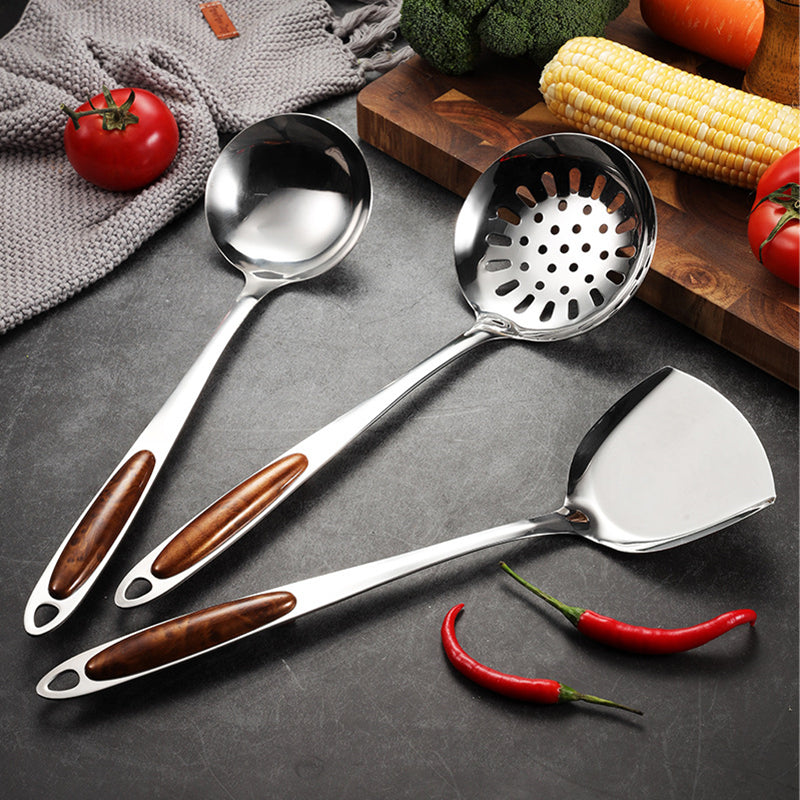 Stainless Steel Kitchen Utensil Set for Daily Cooking