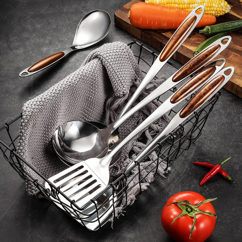 Stainless Steel Kitchen Utensil Set for Daily Cooking