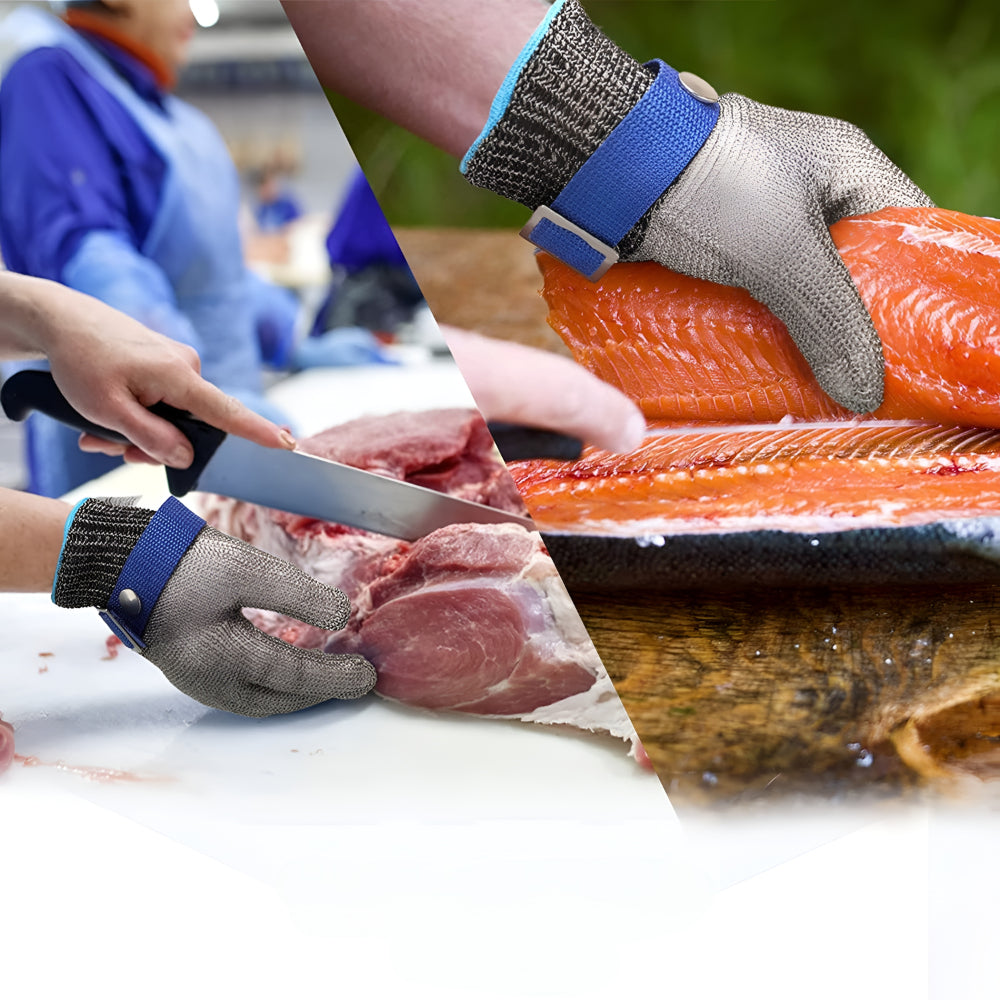 Stainless Steel Mesh Cut Resistant Kitchen Glove
