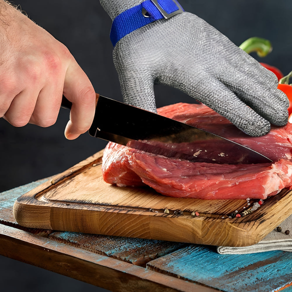 Stainless Steel Mesh Cut Resistant Kitchen Glove