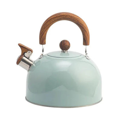 Stainless Steel Whistling Stove Kettle with Heat Resistant Handle for Kitchen