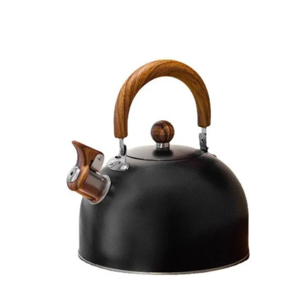 Stainless Steel Whistling Stove Kettle with Heat Resistant Handle for Kitchen