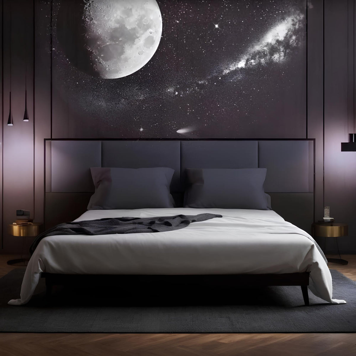 Starry Sky Projection Lamp Cosmic Galaxy Night Light Room Décor