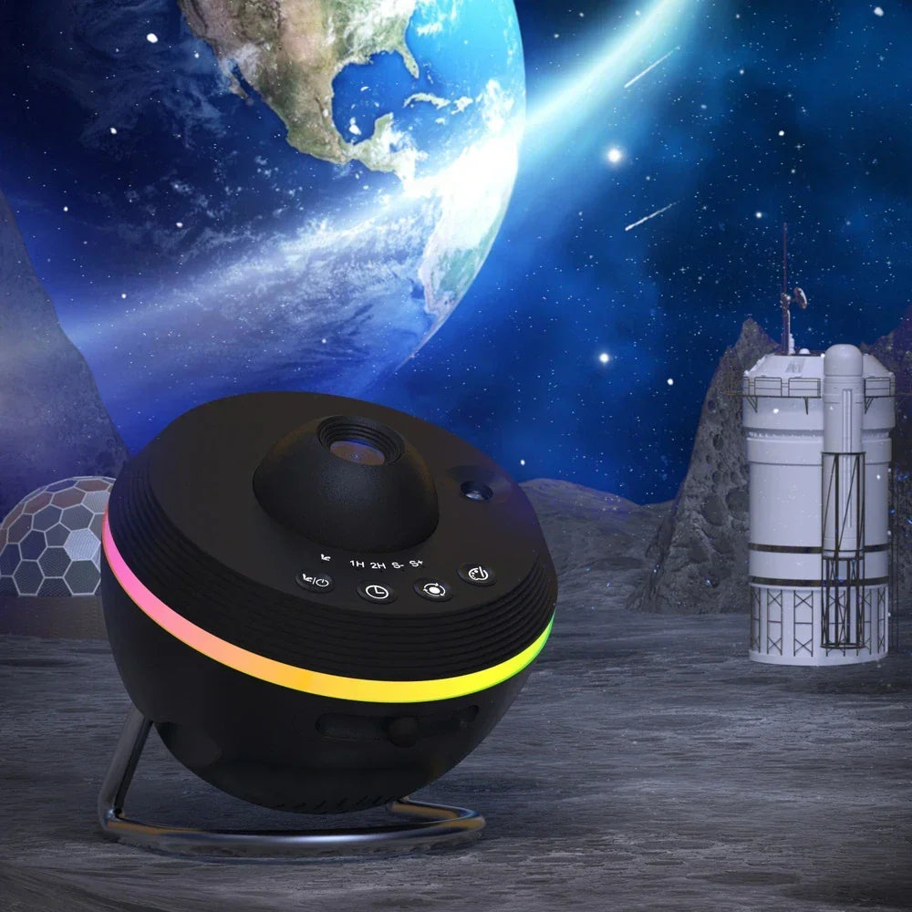 Starry Sky Projection Lamp Cosmic Galaxy Night Light Room Décor